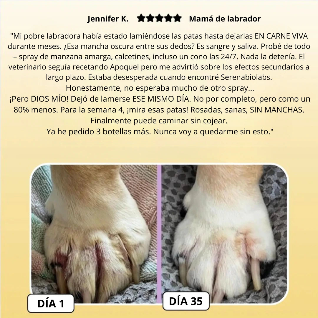 SerenaBiolabs™ Spray para mascotas
